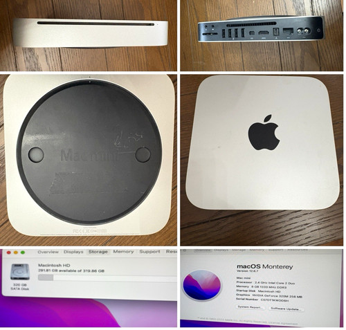 Apple mac mini a1347 4ghz - apple, 2.4ghz