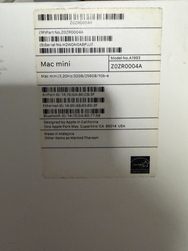 Apple mac mini intel cpu - cpu,