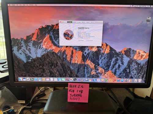 2012 apple mac - apple, a1347