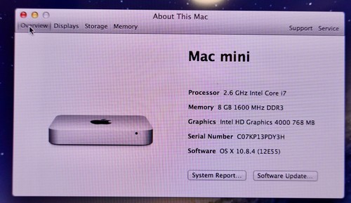 Apple a1347 mac mini late - apple,